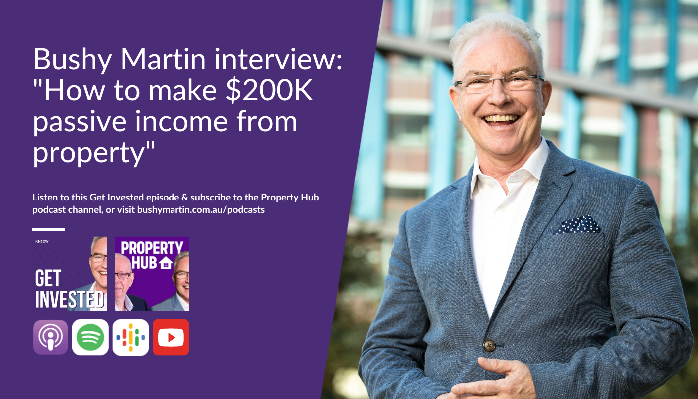 bushy martin passive income